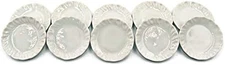 10 X 30 Mm.(3.Ocm) White Scallop Plate Dish Dollhouse Miniature