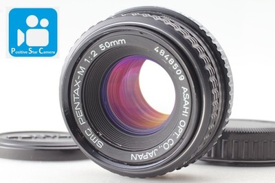  VIDEO  N MINT  Pentax smc PENTAX-M 50mm f2 Prime lens K mount From JAPAN