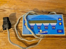 adp Merkur Gauselmann Profitester Tester Blaue Service Tastatur Testgerät blau