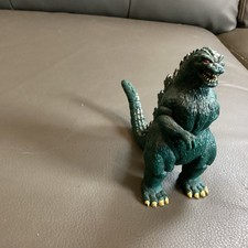 1994 Godzilla King Of The Monsters Green Red Eyes TOHO 4 Inch Figure Vintage Toy