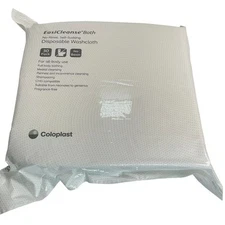 Coloplast Bedside-Care EasiCleanse No-Rinse Foaming Wash Cloth, 7055, 30 wipes