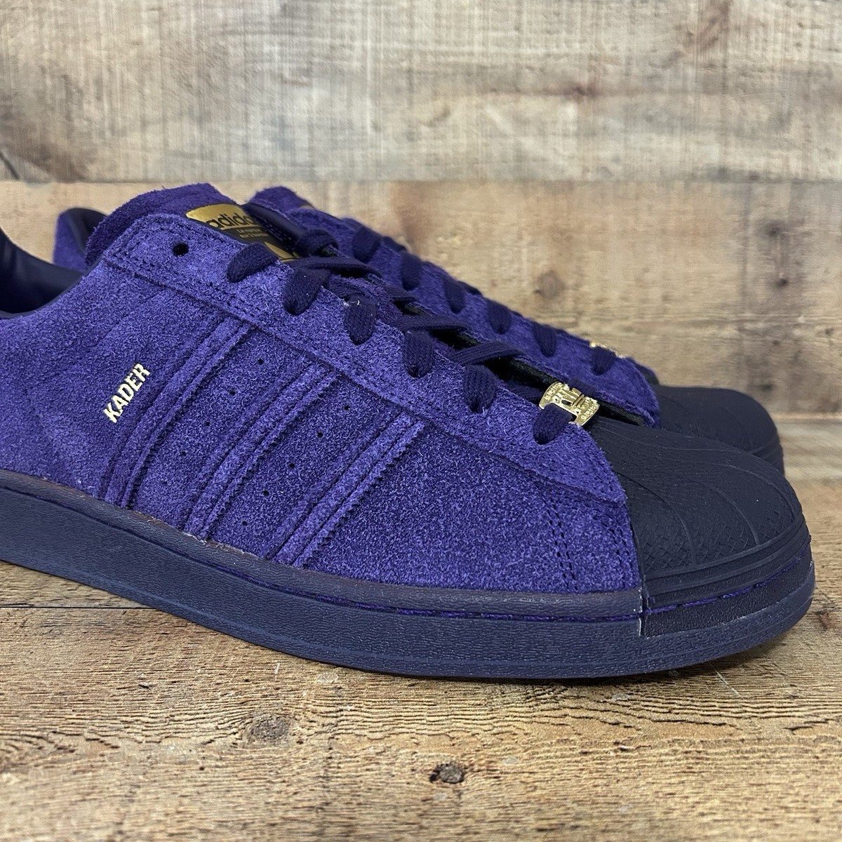 Adidas Superstar ADV Kader Sylla Mens Size 14 Dark Purple Skate