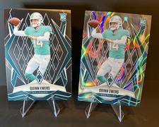 *READ* 2025 Panini Phoenix - 2 CARDS! Quinn Ewers #159 Silver Lava And Base RC 