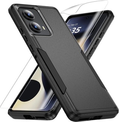 For Motorola Moto Edge 2024 Case with Heavy-Duty Tough Rugged Shockproof Cover