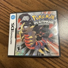 Pok mon Platinum DS - Case  Manual - NO GAME INCLUDED
