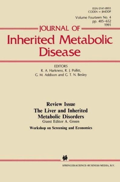 Journal Of Inherited Metabolic Disease A. Green-image