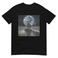 Camiseta Alien Selfie from the Moon Funny Back to The Moon 2026