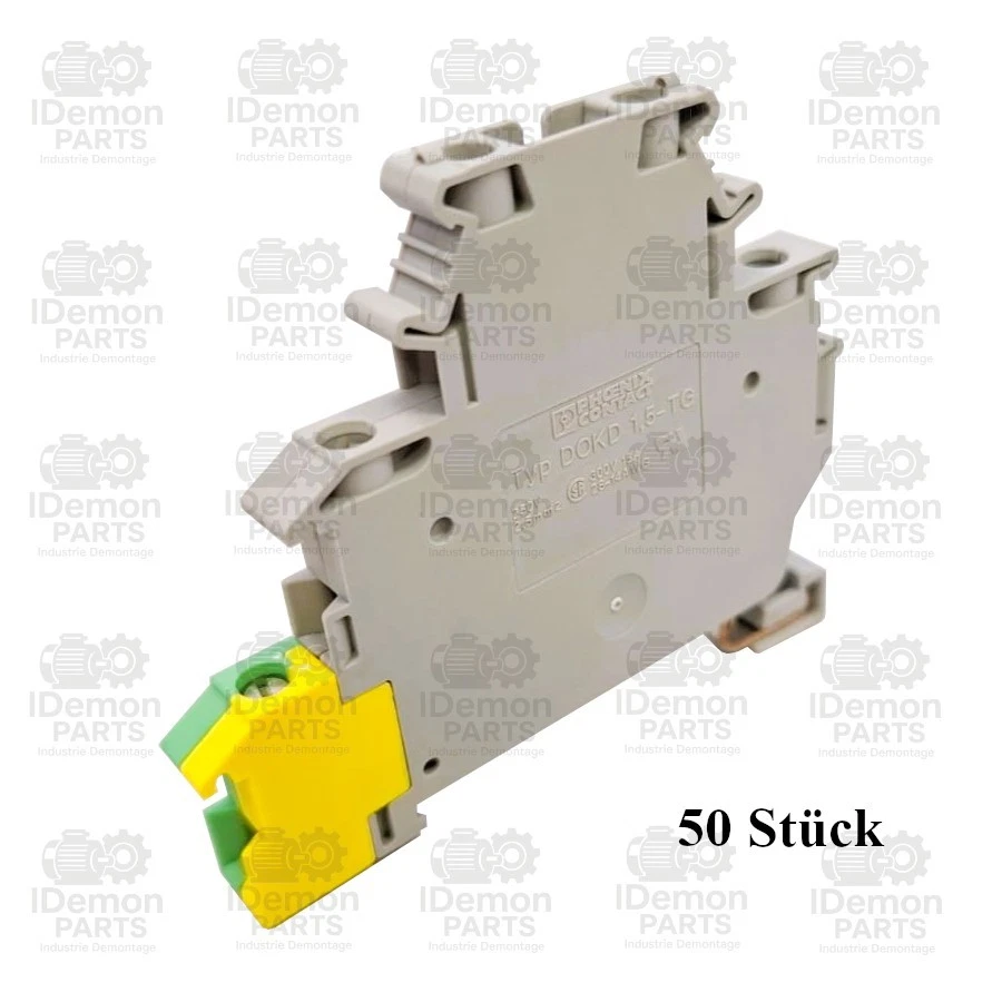 50x Phoenix Contact DOKD 1,5-TG Initiatoren-/Aktorenklemme 3011054 Klemmenblock - Bild 1 von 4