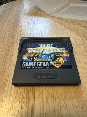 Super Space Invaders (Sega Game Gear, 1993) W/ Case
