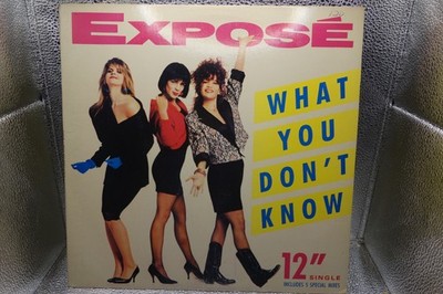 Expose - What You Don't Know  (12'' Vinyl Record)