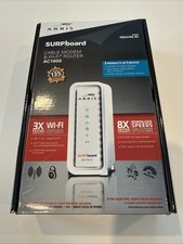 ARRIS Surfboard Docsis 3.0 Cable Modem And AC1600 Dual Band Wi-Fi Router