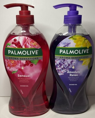 2 Palmolive Aroma Sensations Absolute Relax & Sensual Shower Gel 750 mL