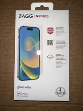 Zagg Invisible Shield Glass Elite Screen Protector For Apple Iphone 14 Pro NEW