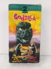 GoodTimes Godzilla Collector 2 Series VHS King of Monsters vs Megalon Vintage