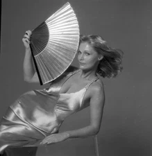 Carol Lynley Original 2 1/4 Camera Negative 1970's Seductive Glamour Photo Shoot