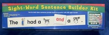 Lakeshore Sight-Word Sentence Builder Kit School Homeschool Teach Reading GG708