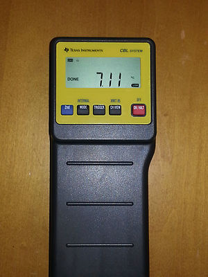 Texas Instruments CBL System Calculator Based Laboratory Data Collection Device