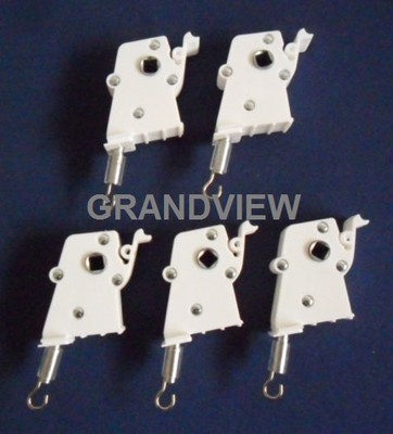 5 pcs White Wand Tilt Control Venetian Blinds Parts Wand Tilter For High Profile
