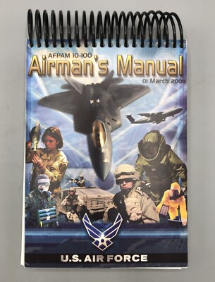 Airman's Manual AFPAM 10-100 - March 2009 - Used | eBay