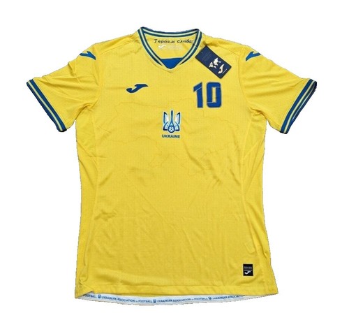 UKRAINE ADIDAS TECHFIT 2012 EURO SOCCER AWAY JERSEY #7 SHEVCHENKO