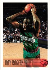 1996-97 Topps #132 Roy Rogers Jr. Vancouver Grizzlies Basketball Card