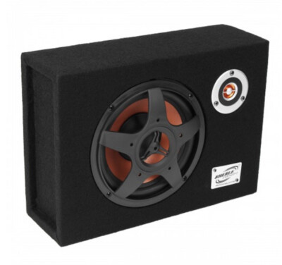 480W SLIM UNDER SEAT POWERED SUBWOOFER CAR AMPLIFIER 