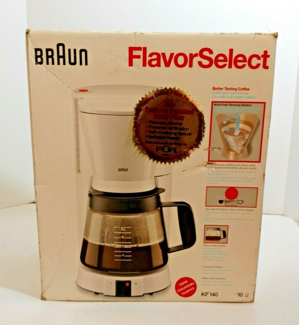 Braun Flavor Select 10 Cups Coffee 