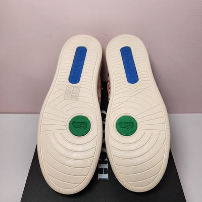 NIB COACH CI898 Size 10D Men\'s Chalk Multicolor Rainbow CLIP Low Top Sneaker NIB COACH CI898 Size 10D Men main image 4