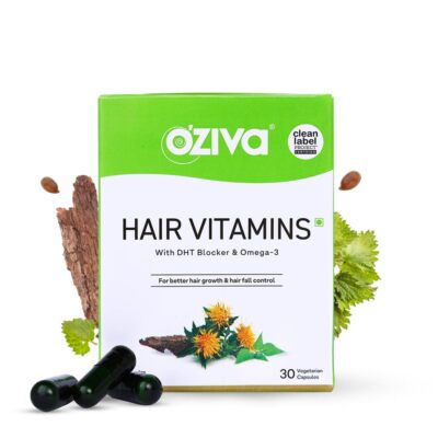OZIVA Advanced Hair Health Supplement 30 CAPS for Man and Woman Hair Growth