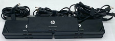 LOT OF 5 HP 3005pr HSTNN-IX06 USB 3.0 PORT REPLICATOR w/ 3x 65W AC ADAPTERS