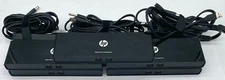 LOT OF 5 HP 3005pr HSTNN-IX06  USB 3.0 PORT REPLICATOR w/ 3x 65W AC ADAPTERS
