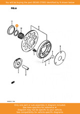 SUZUKI Washer, 09160-27005 OEM