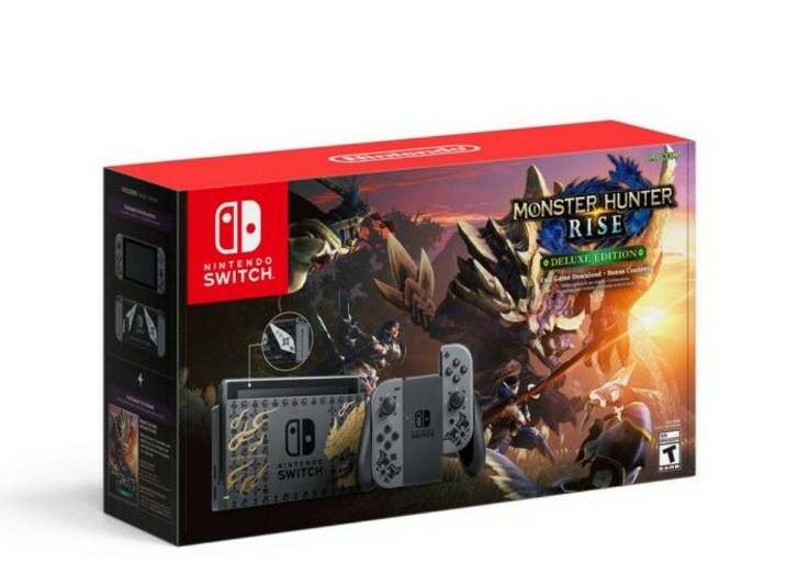 NIB Nintendo Switch Monster Hunter Rise Deluxe Edition | eBay