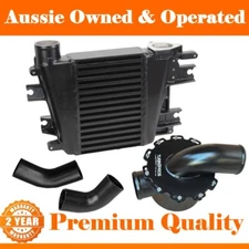 Upgrade Aluminium Intercooler + Air Box For Nissan Patrol ZD30 3.0L 2000-2007