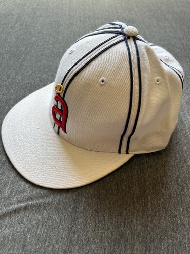 Los Angeles Angels Baseball Cap Fitted 7 7/8 American Needle Pinstripe MLB - Picture 2 of 7