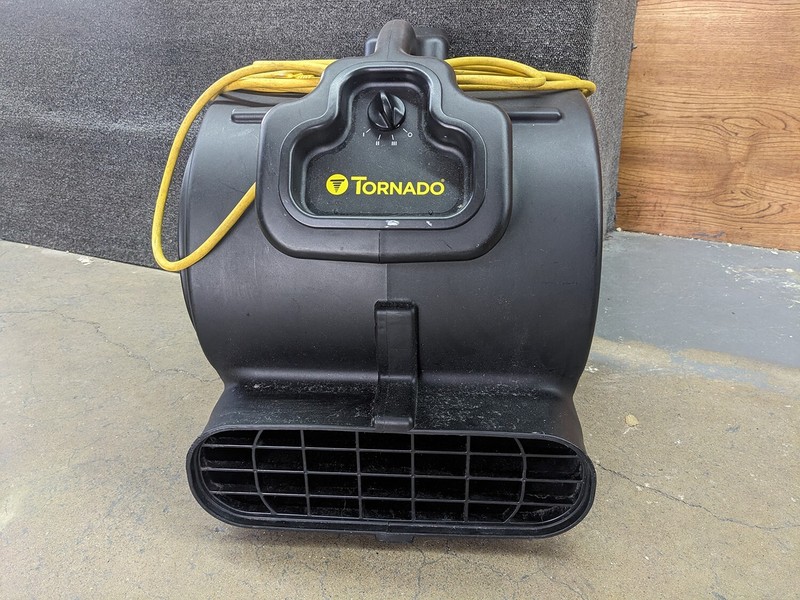 Tornado 98774MW Windshear 3200 Dryer Air Mover Dryer HEAVY DUTY - Black