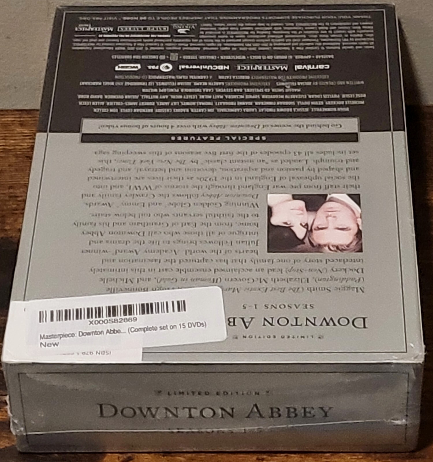 Downton Abbey Seasons 1-5 Limited Edition DVD Box Set New Sealed - PBS ...
