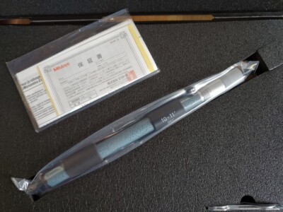 New Mitutoyo Vernier Inside Tubular Single Rod Micrometer  10-11'' / 0.001''