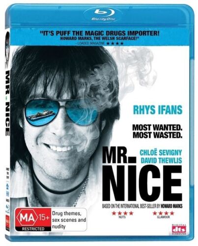 Mr. Nice  Most Wanted Most Wanted  Rhys Ifans(Blu-ray) Region B New Sealed (D1) - Picture 1 of 1