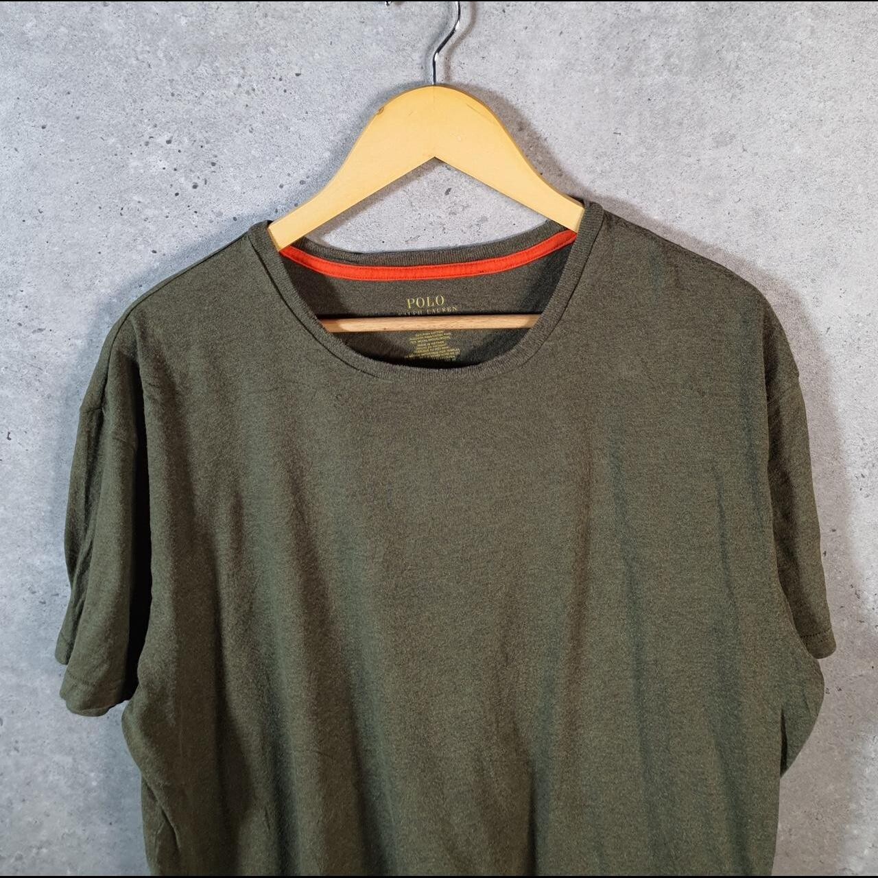 Polo Ralph Lauren vintage uomo XL verde kaki ricamato pony classica