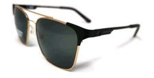 Spy Wingate Sunglasses - Matte Black Gloss Gold/Gray Green Lens