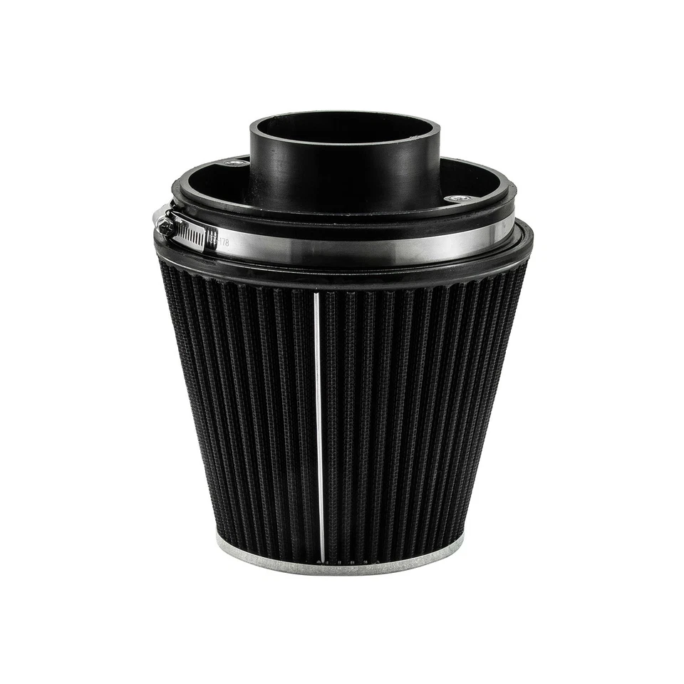 Cold Air Intake Kit+Heat Shield Filter For 2011-2014 Ford F150 5.0L V8 BLACK - Изображение 3 из 4