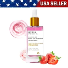 Truly Beauty Soft Serve After Shave Oil 1.35oz / 40mL Strawberry After Shave Oil