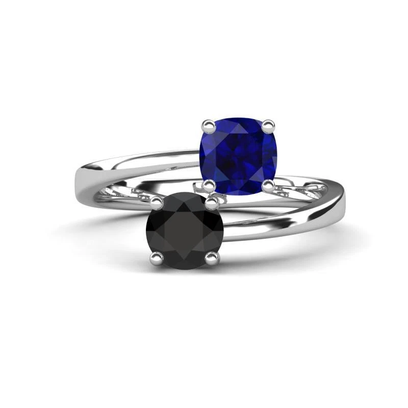 Black and blue promise rings deals