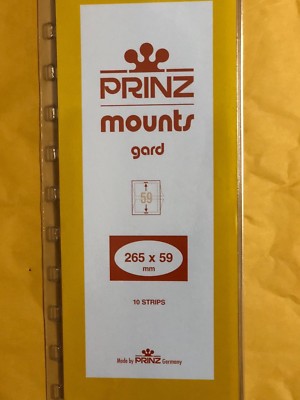 PRINZ STAMP MOUNTS 265/59          **WE ARE A VETERAN SUPPORTING BUSINESS***