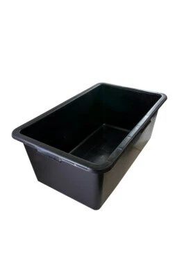 HANDELSKÖNIG 5x Mörtelwanne 60 Liter Mörtelkasten Zementkübel Mörtelkübel Kübel PVC-Wanne