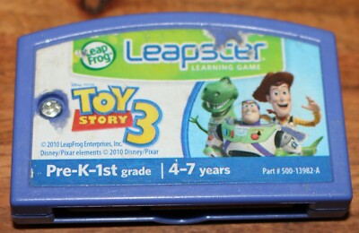 Leap Frog Leapster Toy Story 3 Learning Game Cartilage