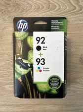 Genuine HP 92 93 Ink Cartridge Combo for HP6310 C3150 C3180 7850 Printer-OEM Ink