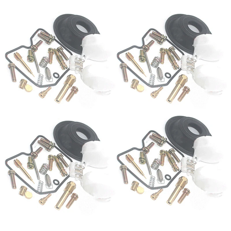 4X Kit de reparación de carburador diafragma de vacío para Kawasaki Ninja 600 600R ZX 600 Foto 2 de 2