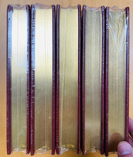 Mars Novels Princess of Mars Burroughs Easton Press Factory Sealed Set - Picture 6 of 6
